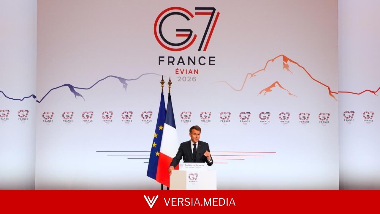 G7 : Macron se félicite d'un «succès» et d'un «moment d'unité» après des mois de «désaccords»