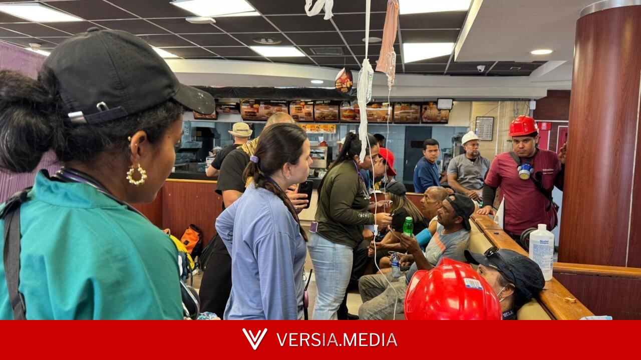 «On leur a envoyé une vidéo pour montrer qu’on ne venait pas pour piller»: au Venezuela, un McDonald's transformé en hôpital de campagne